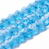 Transparent Glass Beads GLAA-Q066-14mm-B11-1
