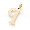 304 Stainless Steel Pendants and Stud Earrings Jewelry Sets SJEW-P099-16G-3