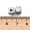 Spray Painted Wooden Beads WOOD-P021-01A-M-4
