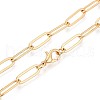 Brass Paperclip Chains MAK-S072-13B-G-2