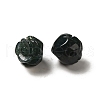 Natural Moss Agate Carved Flower Scattered Beads G-O156-B-19-2