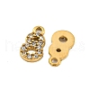 304 Stainless Steel Pendants STAS-L080-002G-08-2