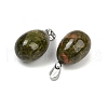Natural Unakite Pendants G-U018-01P-D-2
