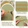 Polyester Centipede Lace Ribbon OCOR-WH0088-43B-03-4