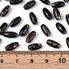 Baking Paint Glass Seed Beads SEED-N008-06J-4