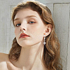DICOSMETIC 60Pcs 2 Colors Alloy Rhinestone Pendants ALRI-DC0001-10-6