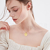Beebeecraft 6Pcs Brass Locket Pendants KK-BBC0015-51-5