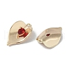 Brass Cubic Zirconia Pendants KK-H482-12G-04-2