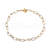 Unisex Aluminium Paperclip Chain Necklaces NJEW-JN02720-1