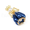 ABS Plastic Imitation Pearl Pendants PALLOY-MZ00754-5