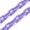 Opaque Acrylic Cable Chains X-SACR-N010-002E-4