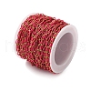304 Stainless Steel Enamel Cable Chains CHS-R020-02G-07-3