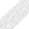 Electroplate Glass Beads Strands EGLA-J046-AB07-1