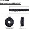  4 Strands Natural Lava Rock Beads Strands G-NB0001-52A-6