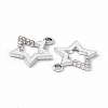 Alloy Rhinestone Pendants PALLOY-P287-09-4