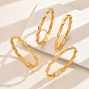 4Pcs Elegant Wave Zinc Alloy Bangle Set for Women HJ1399-3-3