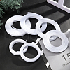   44~45M 2 Style Polyester & Plastic Boning Sewing Wedding Dress Fabric OCOR-PH0001-40-2