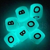 Cube Luminous Silicone Beads FIND-SZC0013-142-1