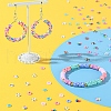 Handmade Polymer Clay Beads Strands CLAY-YW0001-46-7