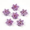 Handmade Porcelain Beads Strands PORC-N008-10E-1
