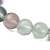 Natural Sodalite & Amethyst Crystal & Glass Round Bead Stretch Bracelets WG6A8BD-04-2