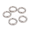 Alloy Spring Gate Rings PALLOY-M015-01P-2