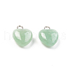 Natural Green Aventurine Charms G-T132-005B-2