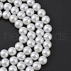 Glass Pearl Beads Strands HY-10D-B01-3