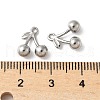 304 Stainless Steel Charms X-STAS-Z133-01P-3