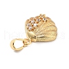 Brass Pendants KK-D367-06G-2
