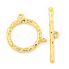 Brass Toggle Clasps KK-A223-12G-2