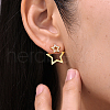 S925 Sterling Silver Star Stud Earrings KD6970-1