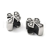 304 Stainless Steel European Beads STAS-V008-42AS-2