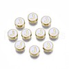 Alloy Enamel Beads ENAM-N052-006-01J-RS-1