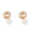 Brass Spacer Beads X-KK-H101-04LG-2