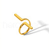 Exaggerated Personality Stainless Steel Cuff Ring for Women AA3859-1-1