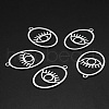 Non-Tarnish 201 Stainless Steel Pendants STAS-N090-LA006-1-3
