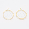 Brass Pendants KK-I621-02C-NR-1
