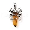 Bullet Shape Glass Pendants G-B042-05P-2