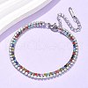 304 Stainless Steel Multi-strand Bracelets BJEW-C103-03P-1