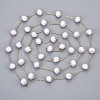 Handmade ABS Plastic Imitation Pearl Beads Chains CHC-T012-26LG-2