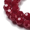 Opaque Glass Beads Stands EGLA-A035-P6mm-D16-4