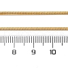 304 Stainless Steel Snake Chain Necklaces X-MAK-L015-03C-3