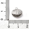Brass Micro Pave Clear Cubic Zirconia Charms KK-Z112-32P-3