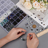 600Pcs 12 Styles Baking Painted Glass Round Bead Set DIY-FG0006-71-3