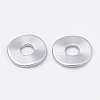 Spray Matte Painted Acrylic Bead Spacers ACRP-N001-12B-1