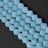 Faceted Bicone Opal Beads Strands EGLA-P017-01B-1