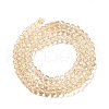 Transparent Baking Paint Glass Beads Strands X1-DGLA-A034-T4mm-D02-2