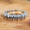 Skull Head Alloy Finger Rings FS-WGF71B4-01-2
