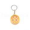 Plastic Keychain KEYC-WH0026-06-1